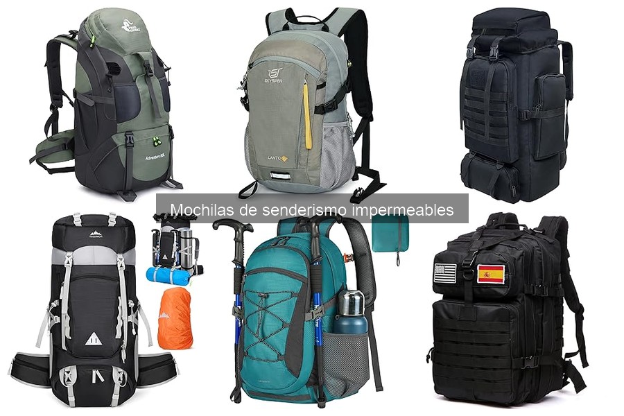 Mochilas de senderismo impermeables vs. normales: ¿cuál elegir?