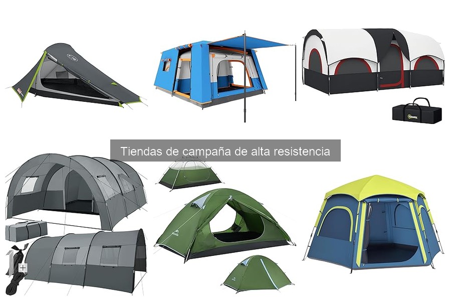 ¿Necesitas una tienda de campaña de alta resistencia para acampar?