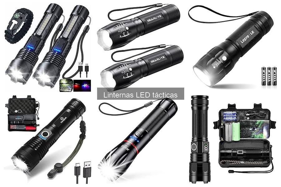 Ofertas y Descuentos en Linternas LED Tácticas