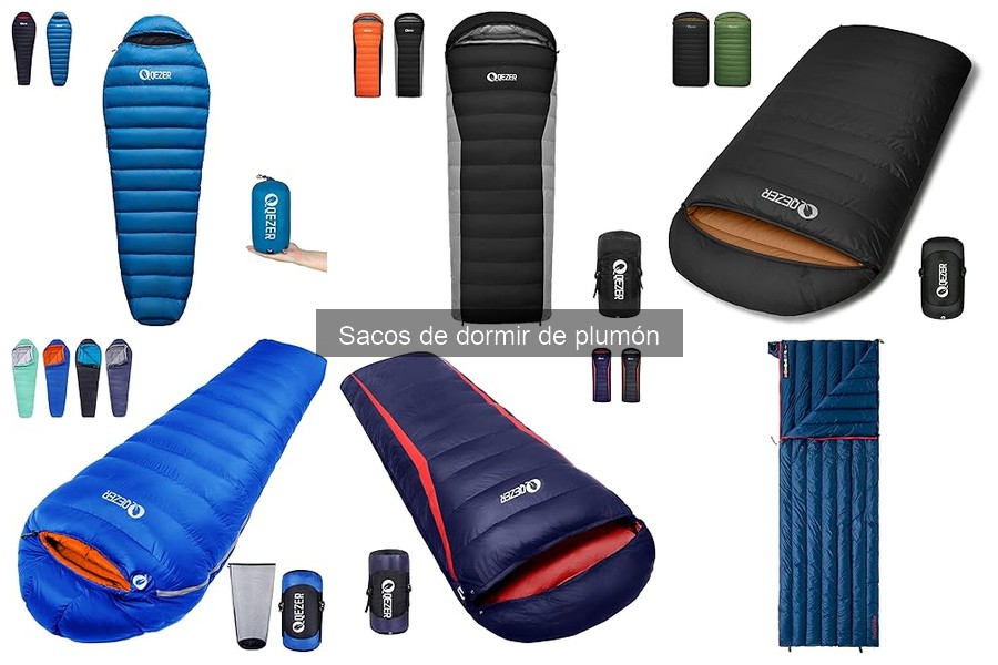 Ofertas y descuentos en sacos de dormir de plumón 2023