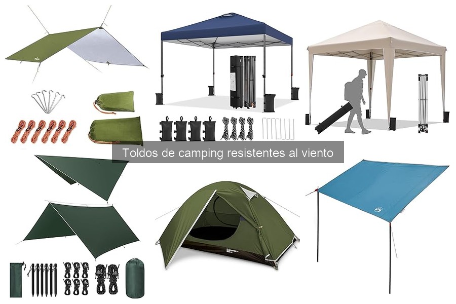 Ofertas y Precios de Toldos de Camping Resistentes al Viento