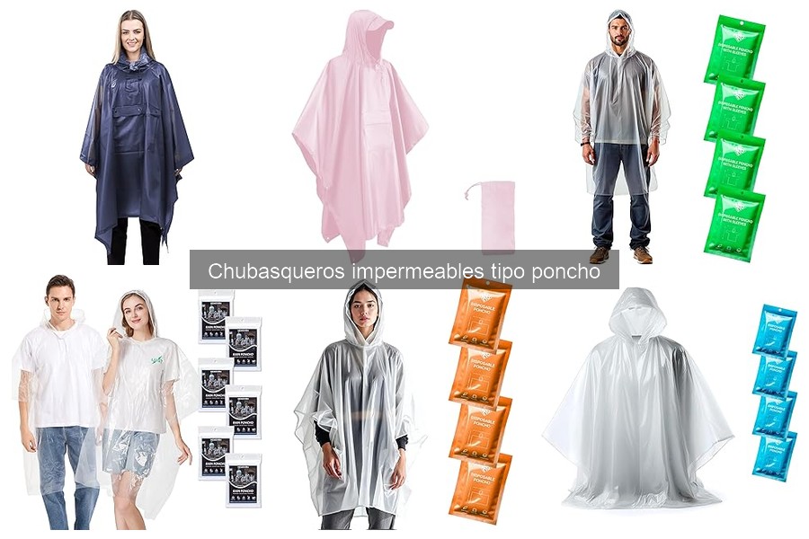 Opiniones de chubasqueros poncho: Reseñas de usuarios