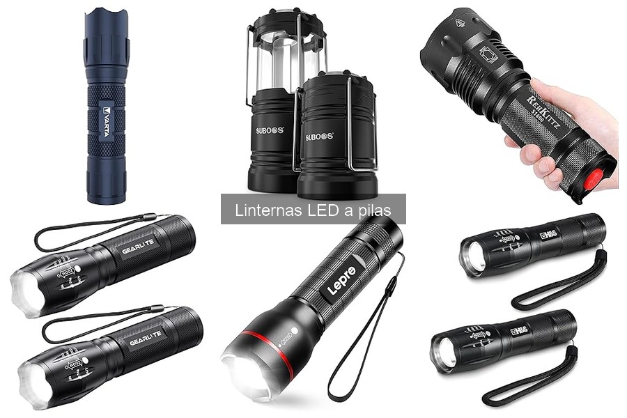 Opiniones de linternas LED a pilas: Comparativa de usuarios