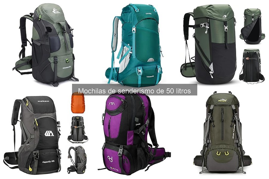 Opiniones de mochilas de senderismo de 50 litros