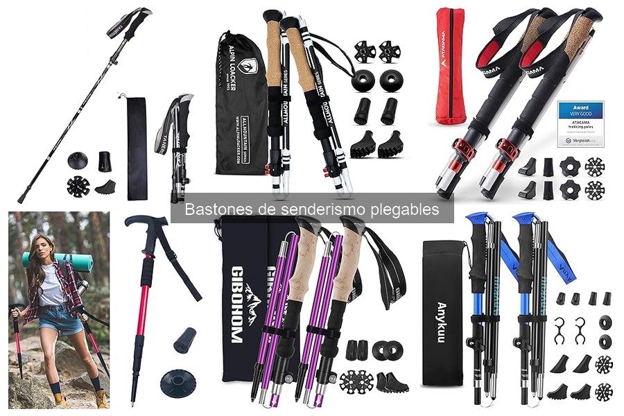 Opiniones sobre bastones de senderismo plegables
