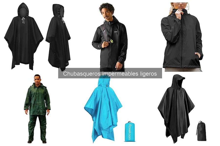 Opiniones sobre Chubasqueros Impermeables Ligeros
