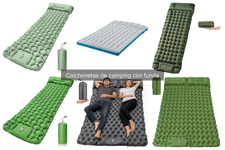 Opiniones sobre colchonetas de camping con funda populares