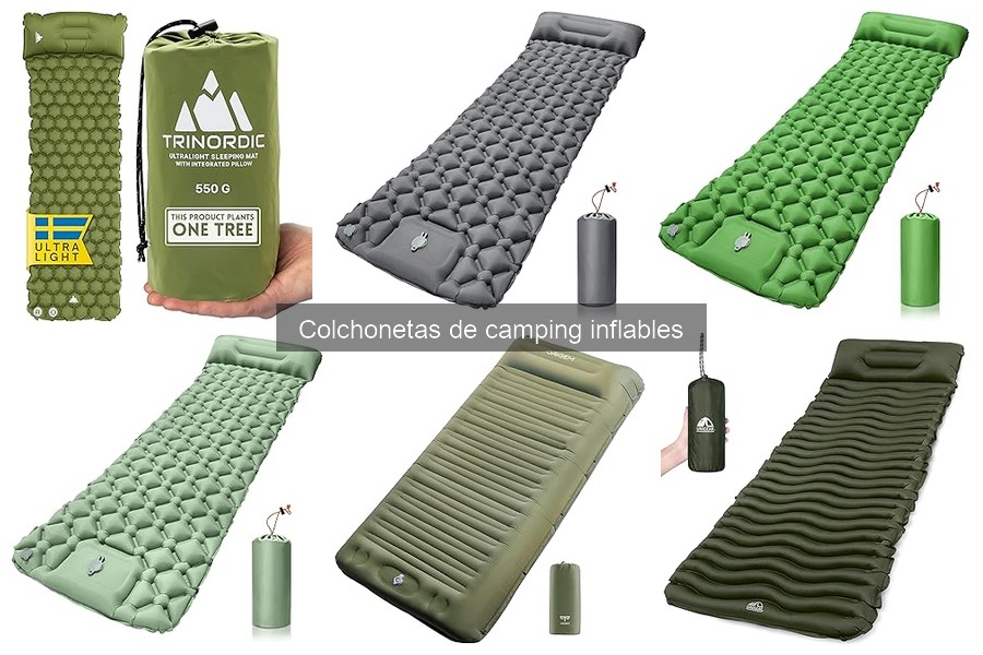 Opiniones sobre colchonetas inflables para camping