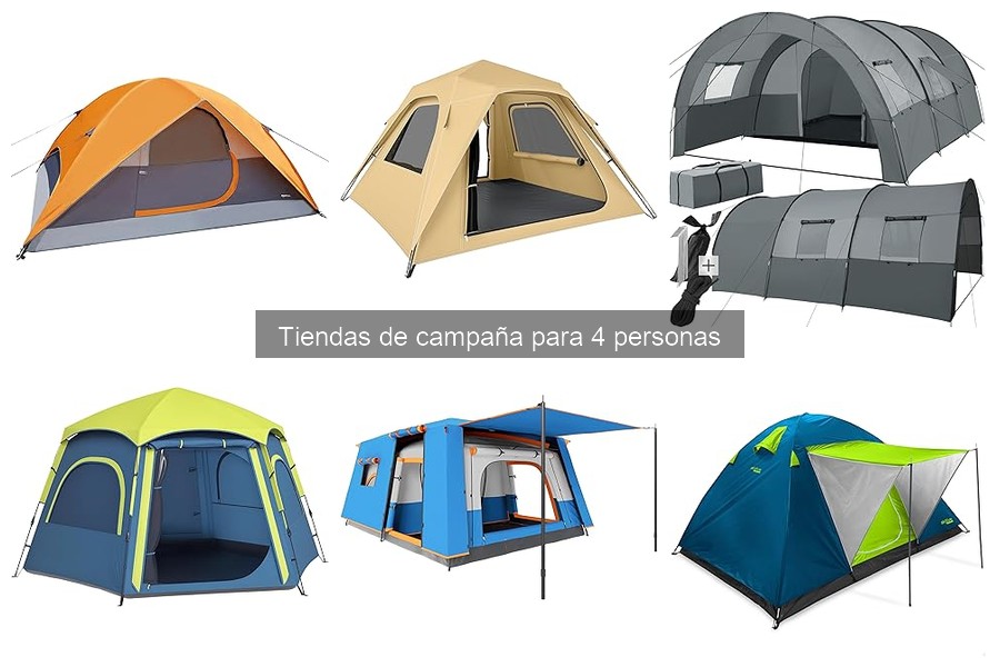 Opiniones sobre tiendas de campaña para 4 personas