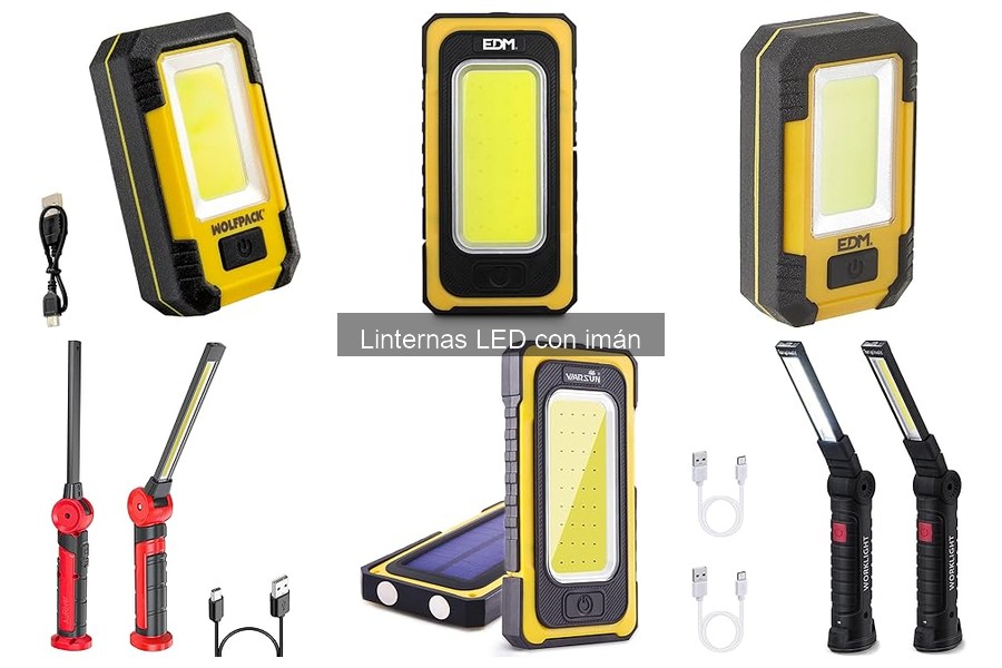¿Por qué elegir linternas LED con imán para camping?