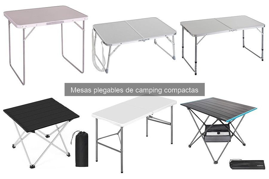Precio promedio mesas plegables de camping compactas