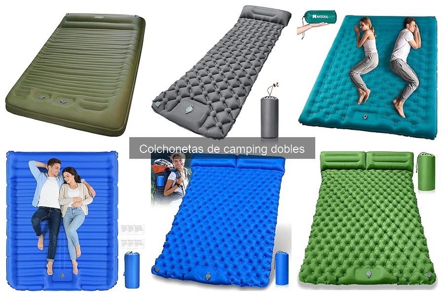 Precios y dónde comprar colchonetas de camping dobles