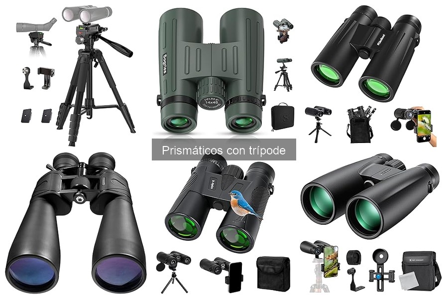 Prismáticos con trípode para fotógrafos: mejores opciones