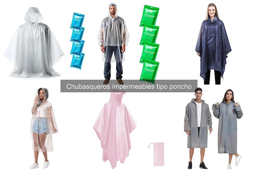 Problemas comunes al usar chubasqueros impermeables tipo poncho