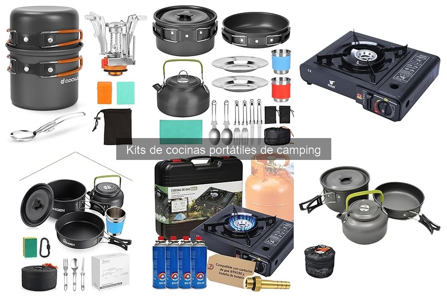 Problemas comunes al usar kits de cocina portátiles