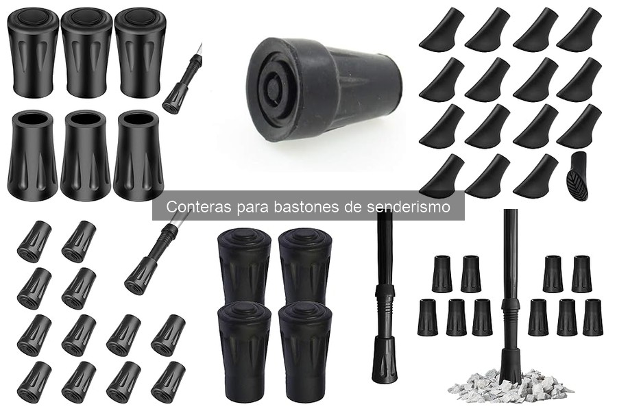 Problemas comunes con conteras de bastones de senderismo