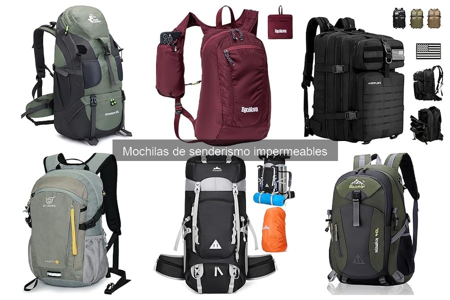 Problemas comunes con mochilas de senderismo impermeables