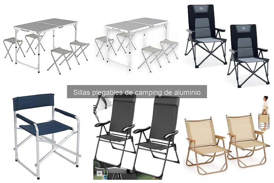 Problemas comunes con sillas de camping de aluminio y soluciones