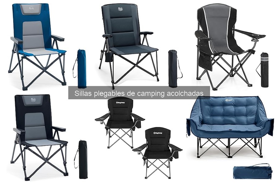 Problemas comunes con sillas plegables de camping acolchadas