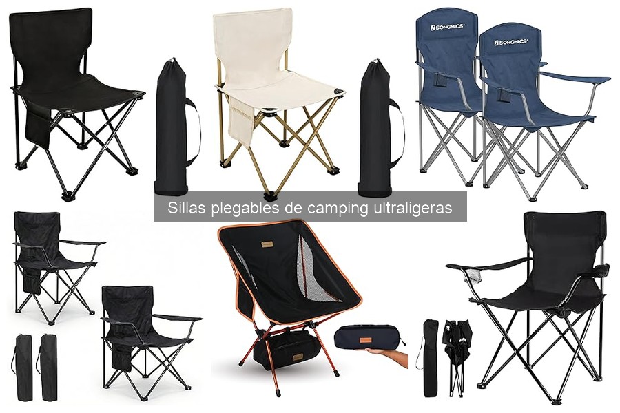 Problemas comunes con sillas plegables de camping ultraligeras