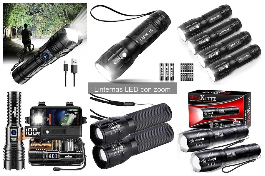 ¿Qué es una linterna LED con zoom? Descubre sus ventajas