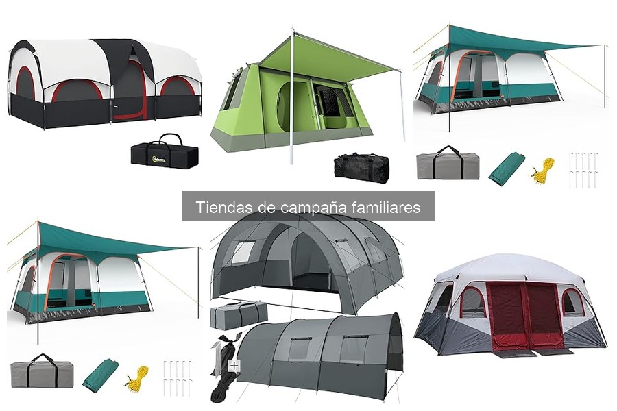 ¿Qué es una tienda de campaña familiar? Características y beneficios
