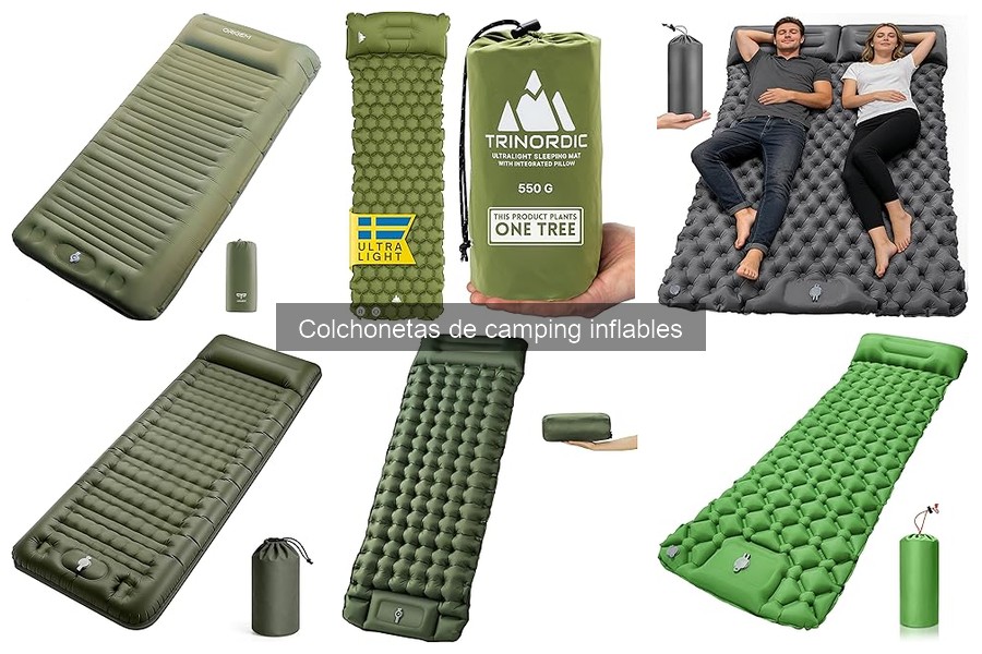 ¿Qué son las colchonetas de camping inflables? Guía básica