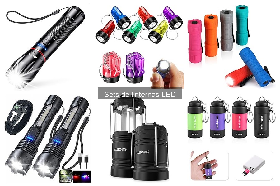 ¿Qué son los sets de linternas LED? Características y usos