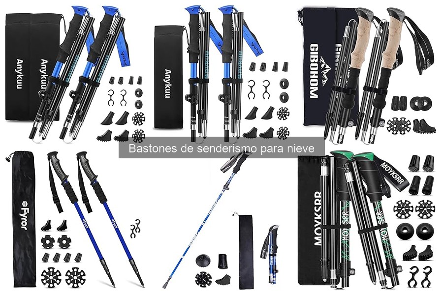 Reseñas de Bastones de Senderismo para Nieve: Opiniones Reales