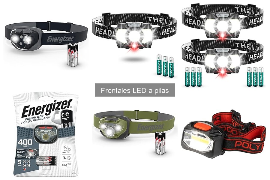 Reseñas de Frontales LED a Pilas: Opiniones y Comparativas