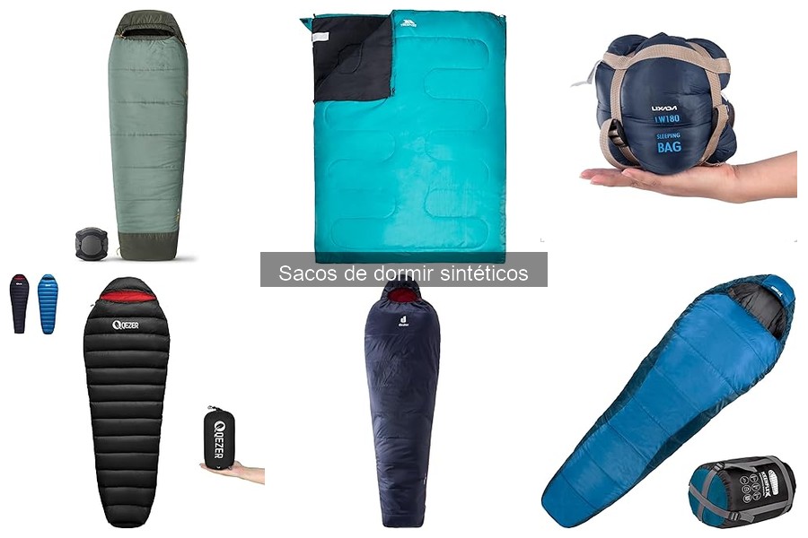 Sacos de dormir sintéticos baratos: mejores opciones y dónde comprarlos