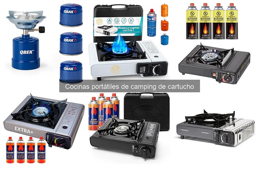 Seguridad al cocinar con cocinas portátiles de camping