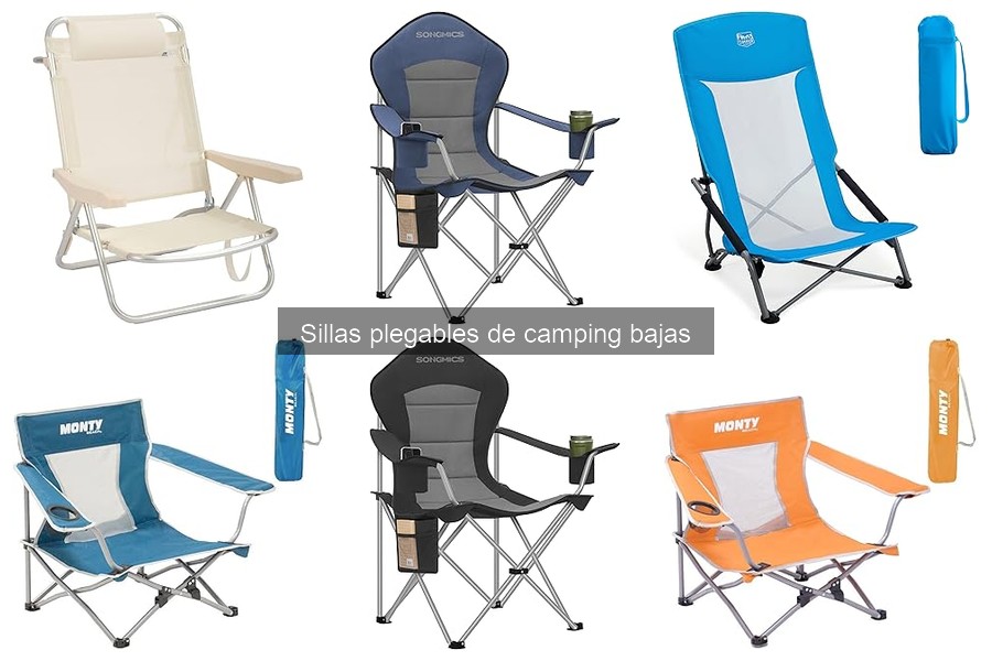 Sillas plegables de camping bajas para niños: ¿Qué considerar?