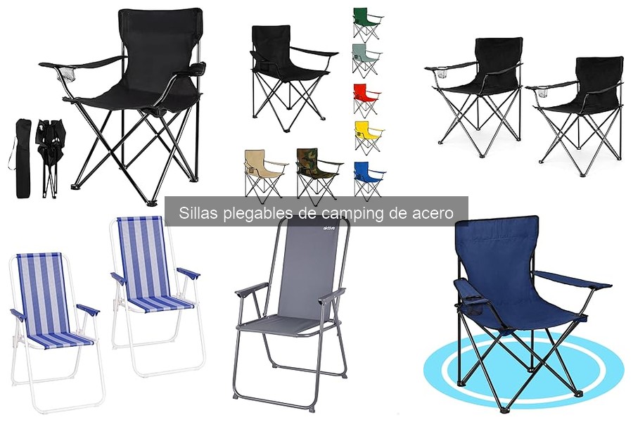 Sillas Plegables de Camping de Acero Más Ligeras del Mercado