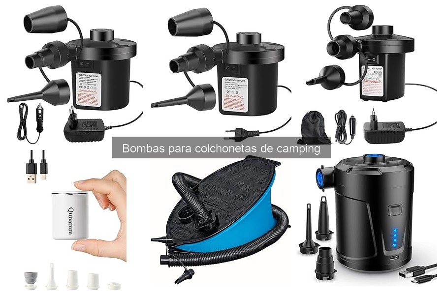 ¿Son necesarias las bombas para colchonetas de camping?