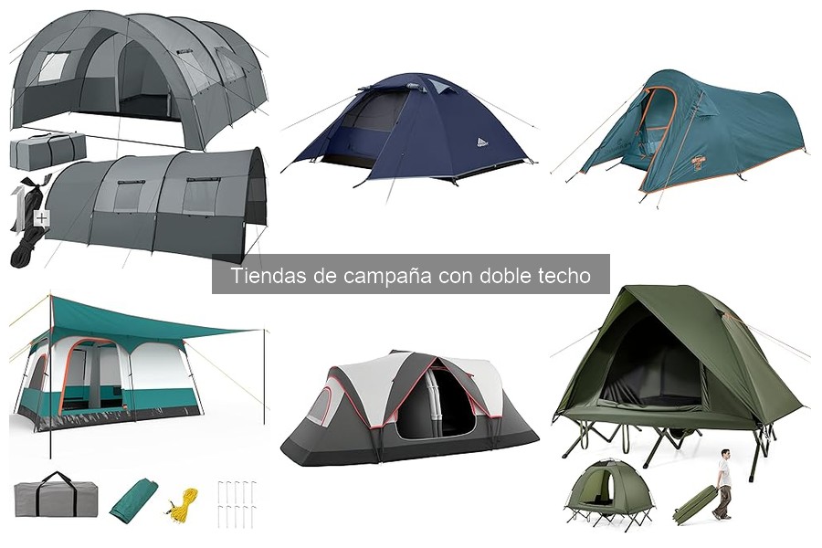 Testimonios sobre Tiendas de Campaña con Doble Techo
