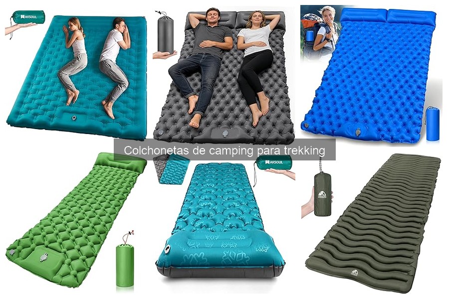 Tipos de colchonetas de camping para trekking: guía completa