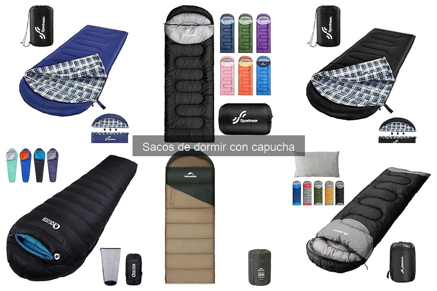 Tipos de sacos de dormir con capucha: características y ventajas