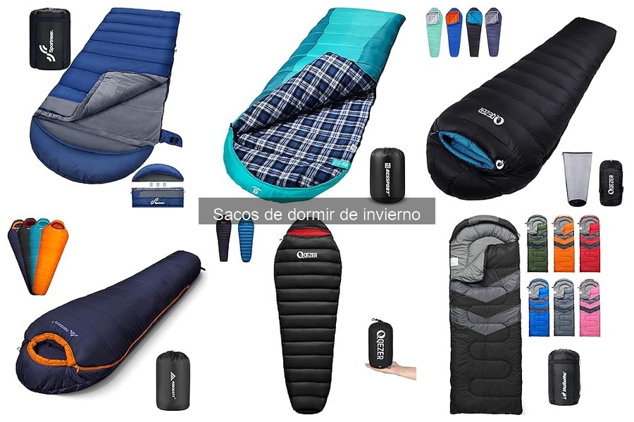 Tipos de Sacos de Dormir de Invierno: Guía Completa