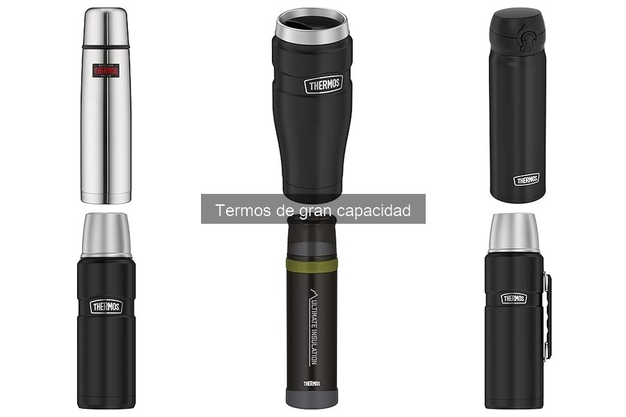 Tipos de termos de gran capacidad: guía completa