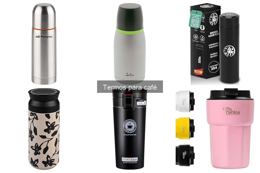 Tipos de termos para café: guía de materiales y características