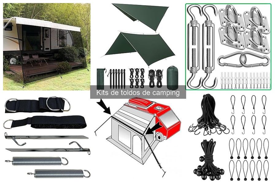 Todo lo que necesitas saber sobre kits de toldos de camping