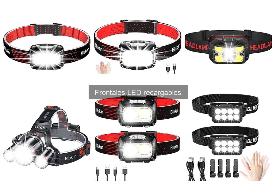 Todo sobre frontales LED recargables: características y funciones
