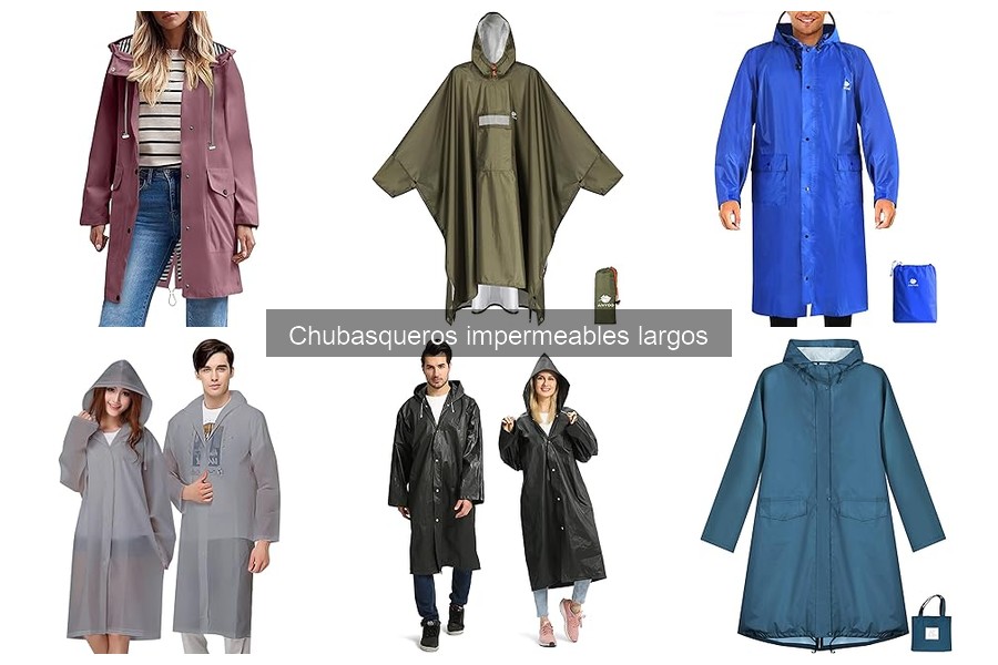 Ventajas de los chubasqueros impermeables largos para outdoors