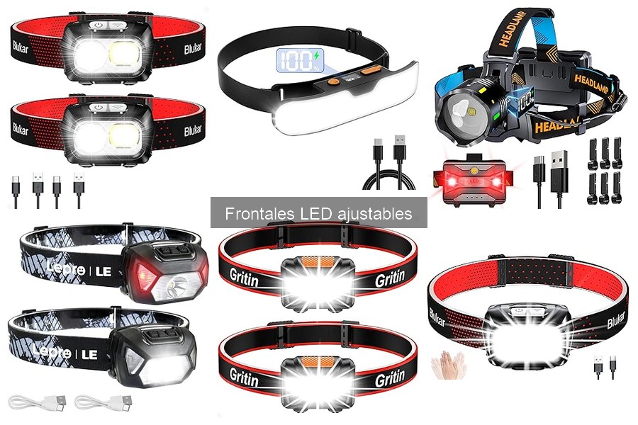 Ventajas de los Frontales LED Ajustables para Actividades Outdoor