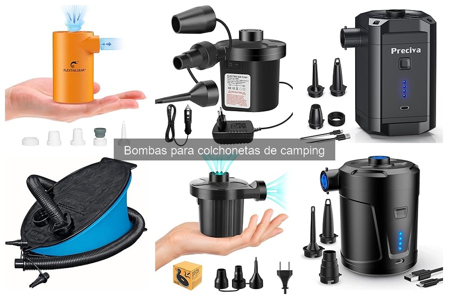 Ventajas de usar bombas para colchonetas de camping