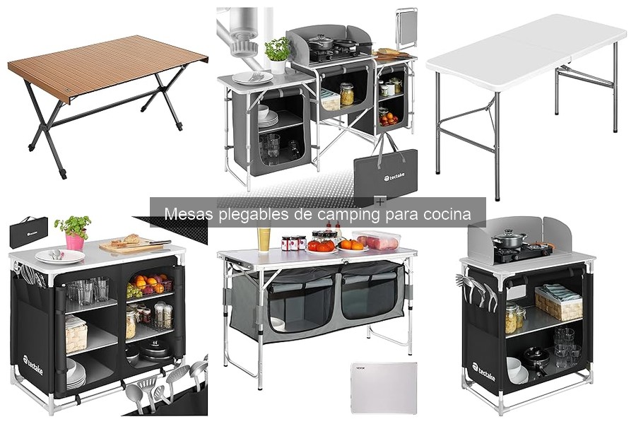 Ventajas de usar mesas plegables de camping para cocinar