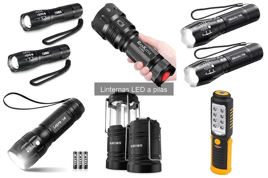 Ventajas y desventajas de las linternas LED a pilas