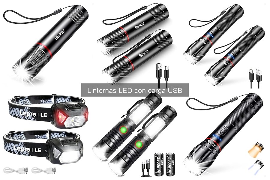 Ventajas y Desventajas de Linternas LED con Carga USB