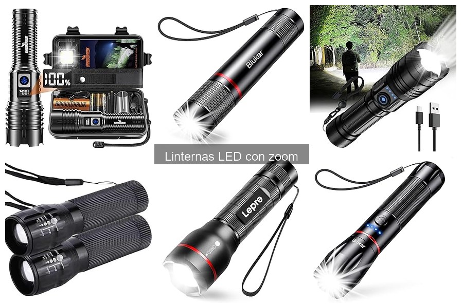 Ventajas y desventajas de linternas LED con zoom
